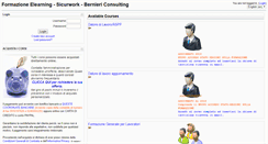 Desktop Screenshot of formazionefad.com